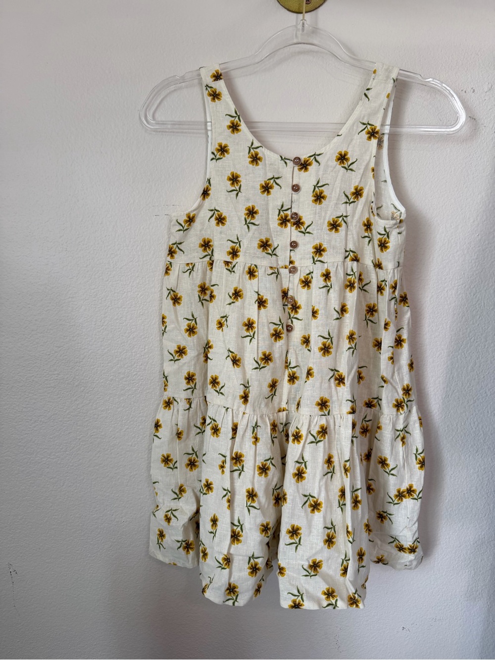 Zara sunflower romper
